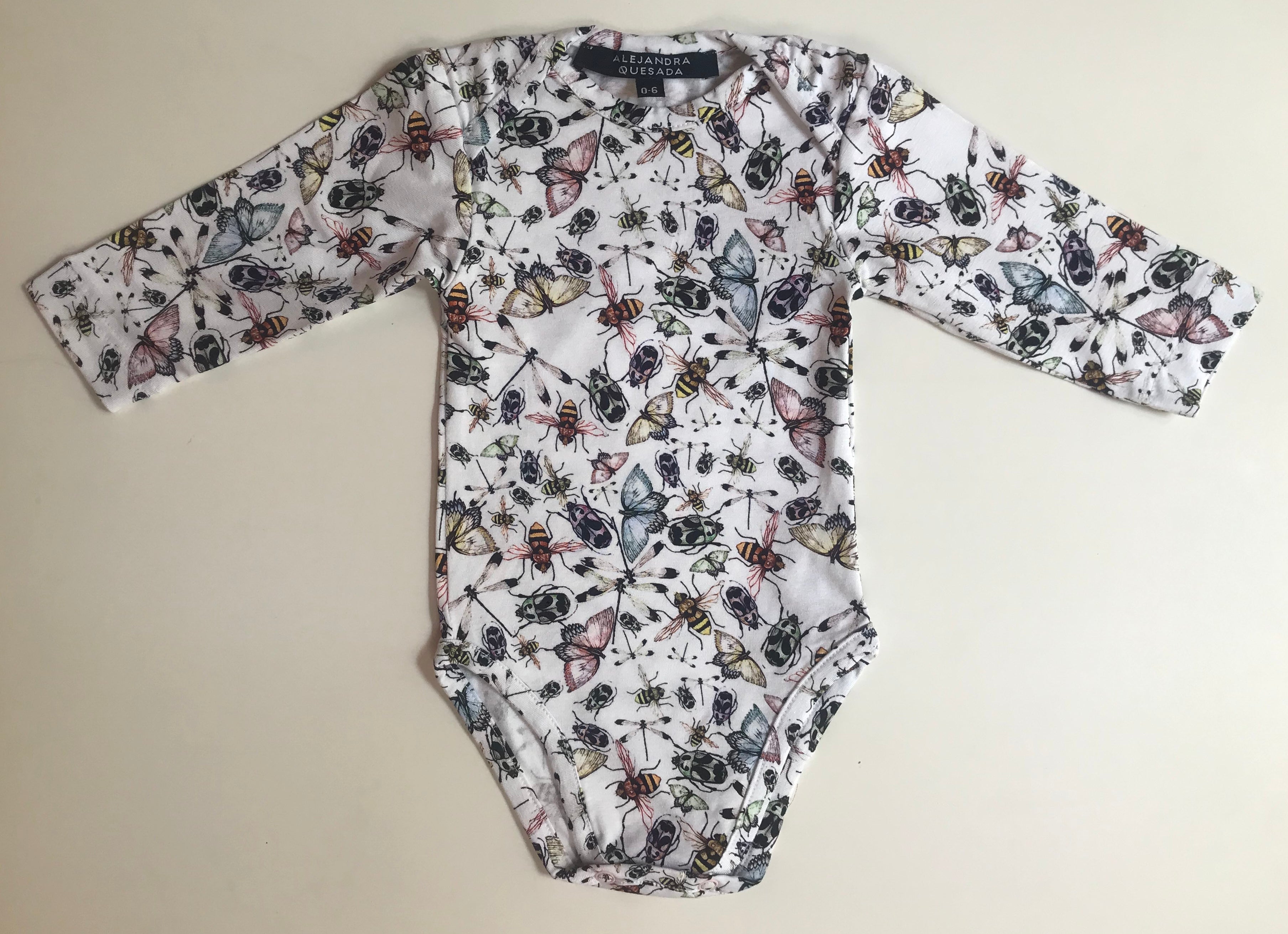 Body estampado Insectos