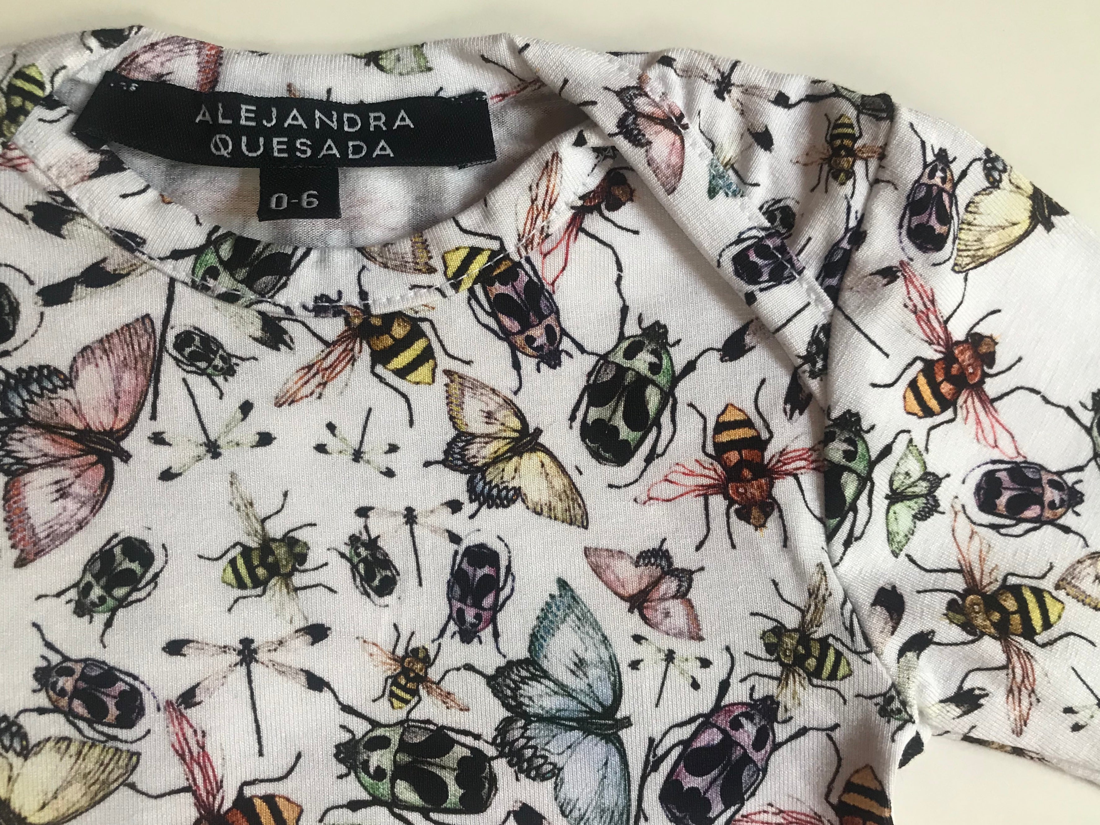 Body estampado Insectos