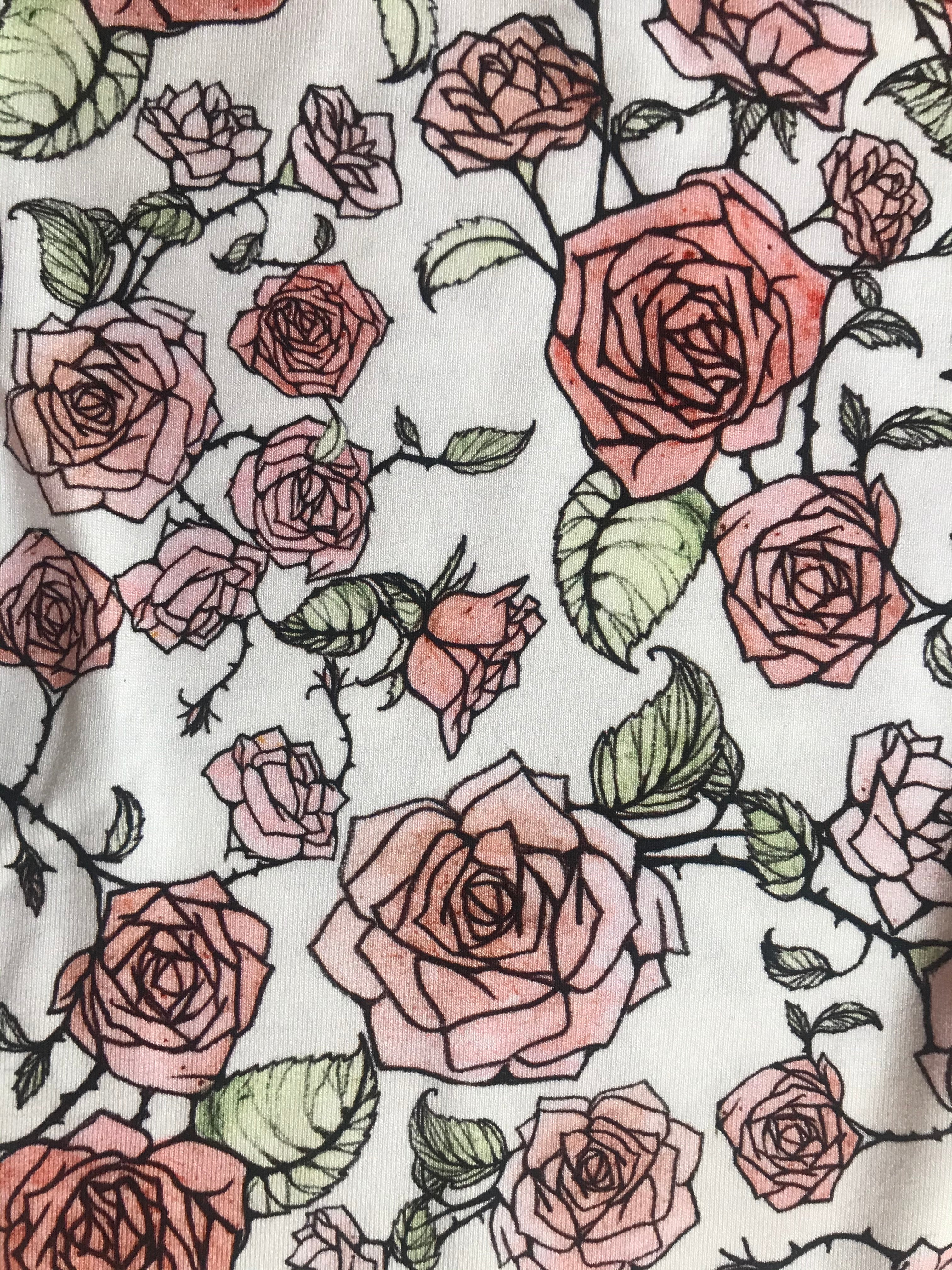 Body estampado Rosas