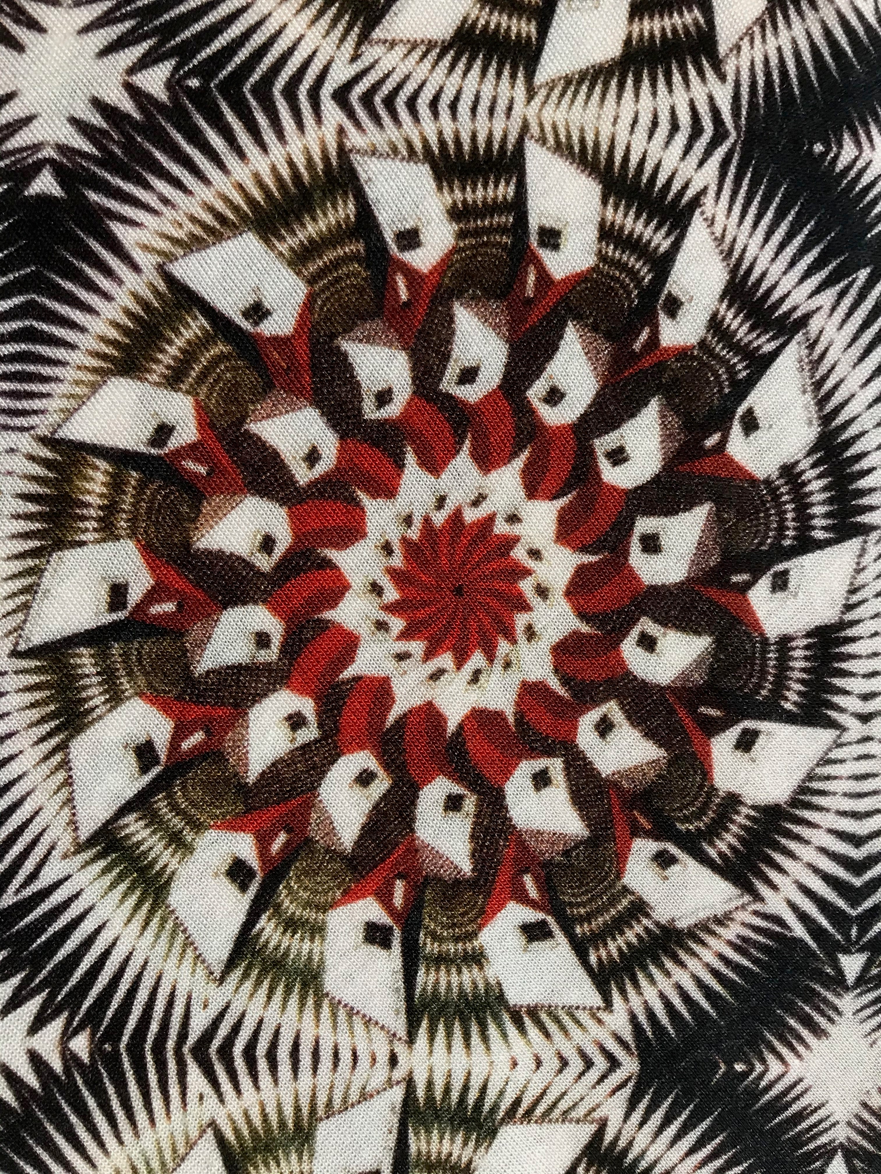 Babero estampado Casas