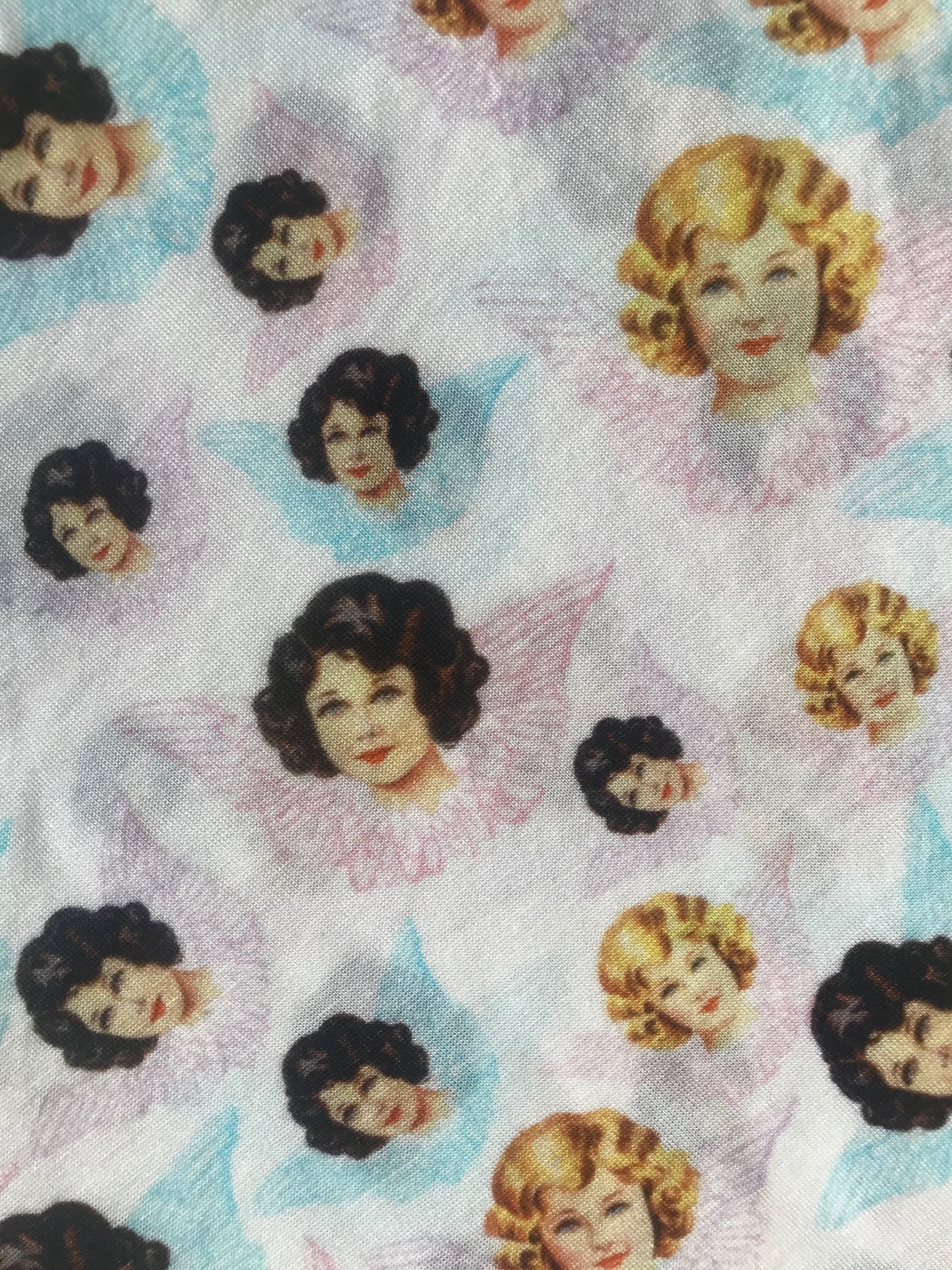 Babero estampado Ángeles