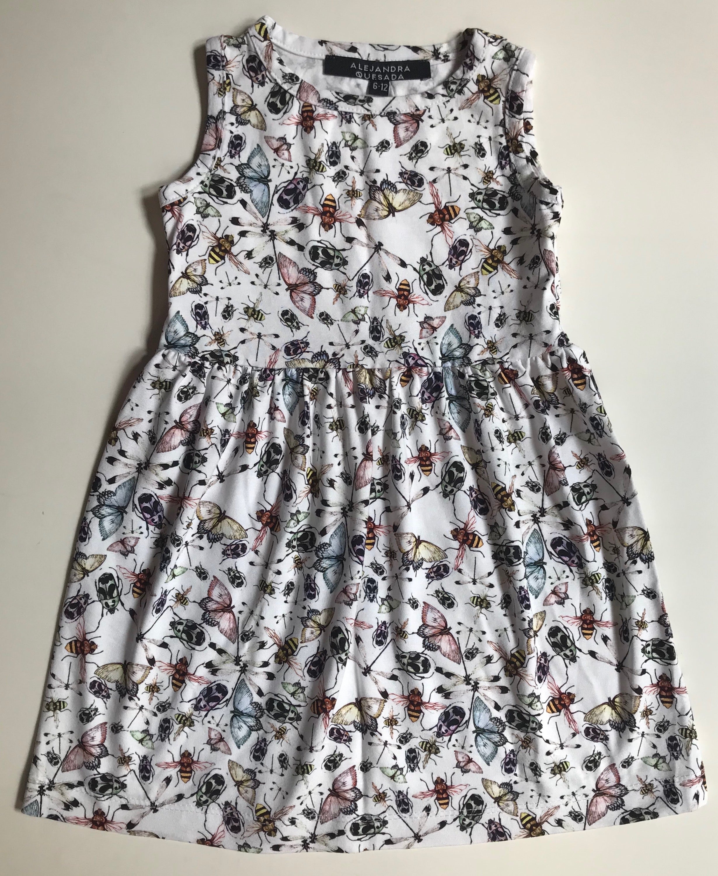 Vestido estampado Insectos