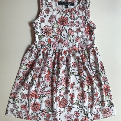 Vestido estampado Rosas