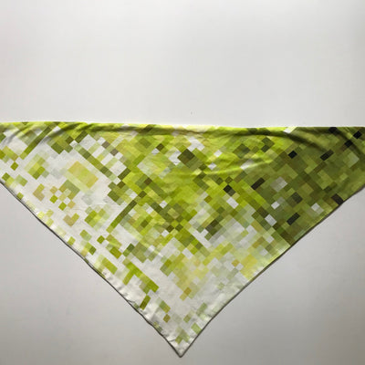 Babero estampado Pixeles amarillos