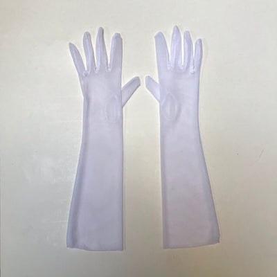 Guantes Mesh White