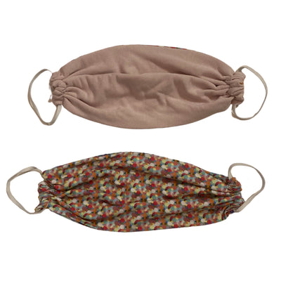 Cubrebocas estampado  Rosa + Penrose T