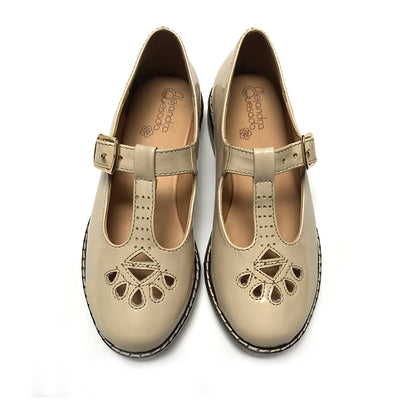 ZAPATOS SUNDAY CREMA